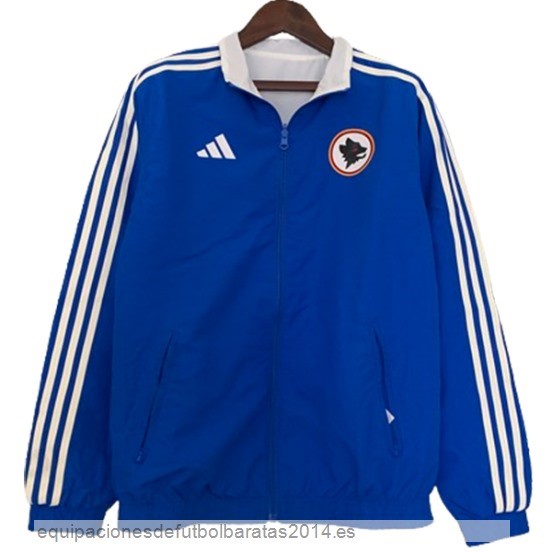 Nuevo Rompevientos AS Roma 23/24 Azul Blanco Baratas